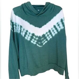 So Juniors Lounge Life Tye-Dye Hoodie Sweat Shirt Clothes Clothing Size XL